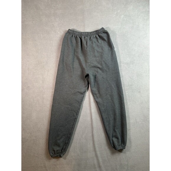 Champion Penn State Sweatpants Sz Medium Relaxed Fleece Gray Logo Spell out - Picture 2 of 5